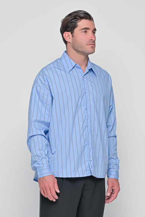 STRIPED OVERSIZED SHIRT